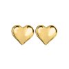 JACQUES LEMANS Ear Stud Sterling Silver Gold-Plated Earrings