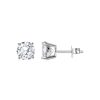 JACQUES LEMANS Ear Stud Sterling Silver With Topaz Earrings