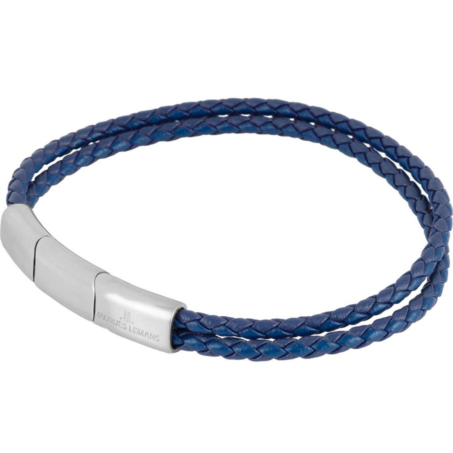 JACQUES LEMANS Leather Bracelet Leather Bracelets